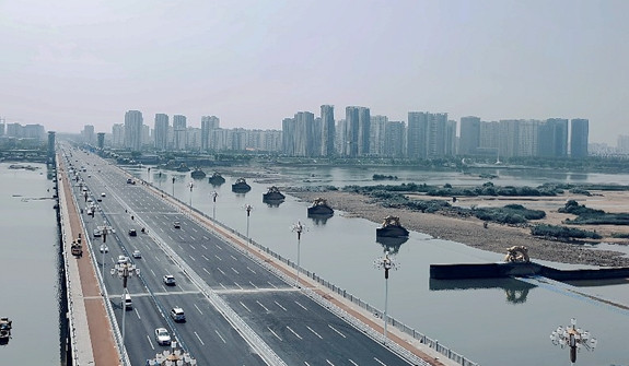 临沂北京路沂河大桥创吉尼斯世界纪录
